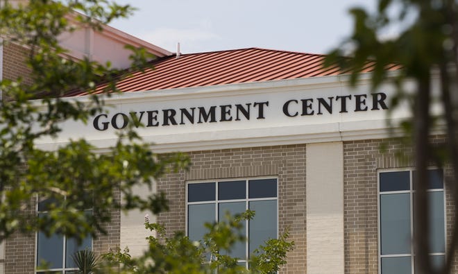 The Bay County Government Center is shown Tuesday. The county’s insurance premiums will be higher in the coming financial year. [JOSHUA BOUCHER/THE NEWS HERALD]