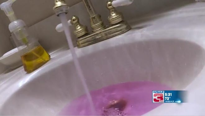 Water in one Ohio town turned pink this week. [WSAZ-TV]