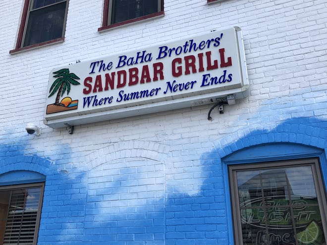 The BaHa Brothers' Sandbar Grill has been closed since last Friday after being served with a seizeure notice for unpaid rent.

Taunton Gazette photo by Charles Winokoor