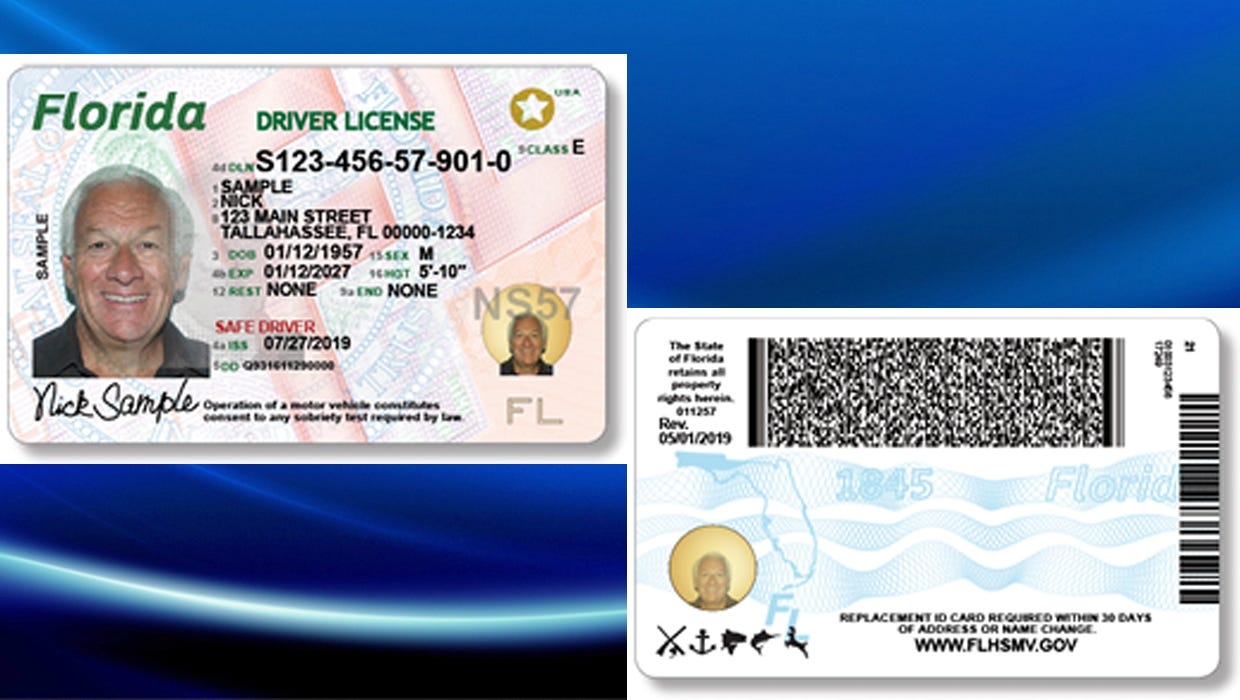 Florida Id Card 2017
