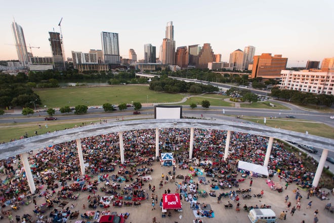 Count on the crowds to gather on the Long Center lawn for the first installment of this summer's Sound & Cinema, which will screen "The Goonies." [Erika Rich for STATESMAN]