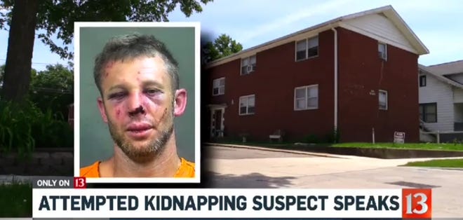 An Indiana man allegedly broke into an apartment and tried to kidnap a 6-year-old girl. [WTHR-TV]