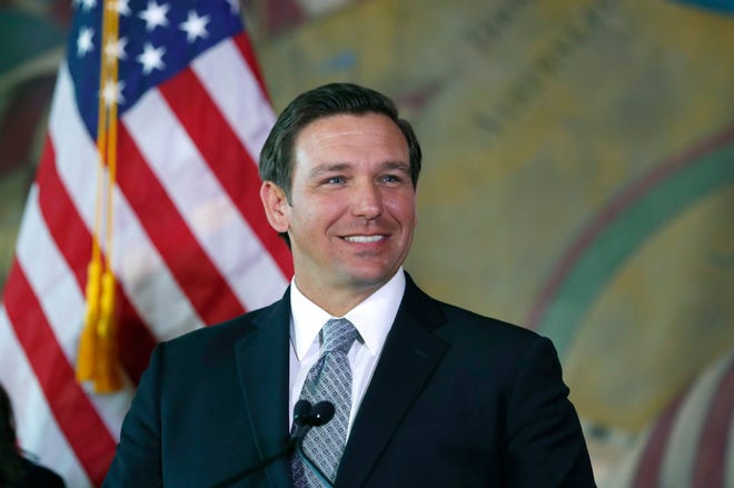 Ron DeSantis signed a bill that allows self-driving vehicles to operate in Florida without a human on board. The new law, which goes into effect July 1, opens the door for on-demand ride companies such as Lyft and Uber to deploy fleets of the vehicles, and DeSantis said he hopes it will lure Florida companies that test and build the cars. [Wilfredo Lee/The Associated Press]