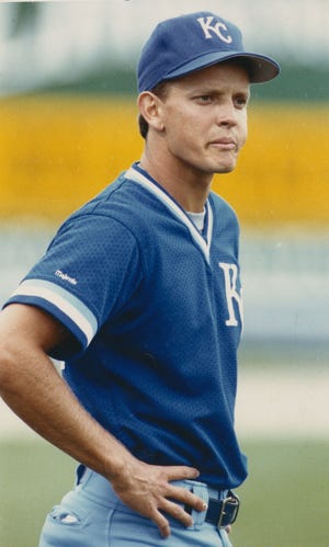 David Howard during his playing days with the Kansas City Royals in 1991. [File photo / Steve Apps / Herald Tribune]