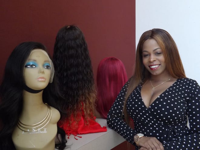 My Fearless Wigs owner Ana Fernandes is a Fall River resident whose new business makes wigs for women dealing with hair loss. [Herald News Photo | Peter Jasinski]