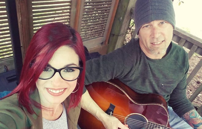 Casie and Jonny Thibodeaux will play two shows in the area this week, at Beck's in Raceland on Friday and at 521 Liberty in Houma on Saturday. [Submitted]