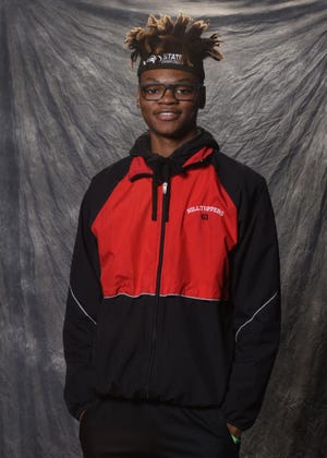 Cameron Rodgers, Durfee senior, high jumped a personal record 6 feet, 6.25 inches this past wekend at the National High School Track and Field Championships in North Carolina.
