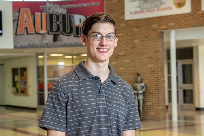 Lael Verace, a 2019 graduate of Auburn High School, is among 3,500 winners nationwide who will receive college-sponsored merit scholarships. He plans to attend the University of Alabama in the fall. [PHOTO PROVIDED]