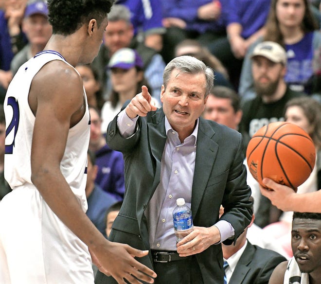 Bill Carmody, who coached the Holy Cross men's basketball team for the past four seasons, announced his retirement on Tuesday. Carmody guided the Crusaders to a record of 58-73, an NCAA Tournament appearance in 2015-16 and the program’s first NCAA tourney victory since 1953. [T&G Staff File Photo/Steve Lanava]