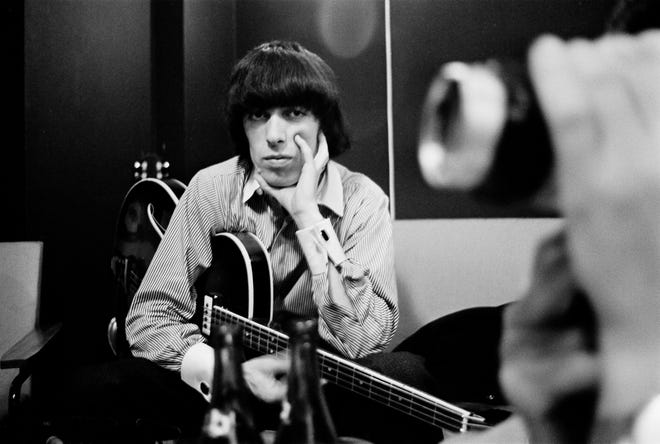 The Rolling Stones' bassist bill Wyman. [My Accomplice]