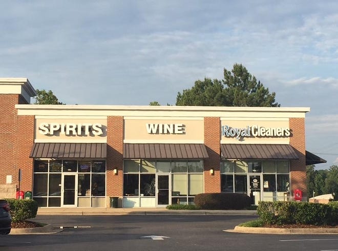 Spirits Wine Cellar and Spirits Lakeside, shown Wednesday, June 19, 2019, in The Shops of Lake Tuscaloosa, is set to relocate to a new, standalone building on Rice Mine Road Northeast between CVS Pharmacy and the Alabama One Credit Union in early 2020. [Staff photo/Amy Robinson]