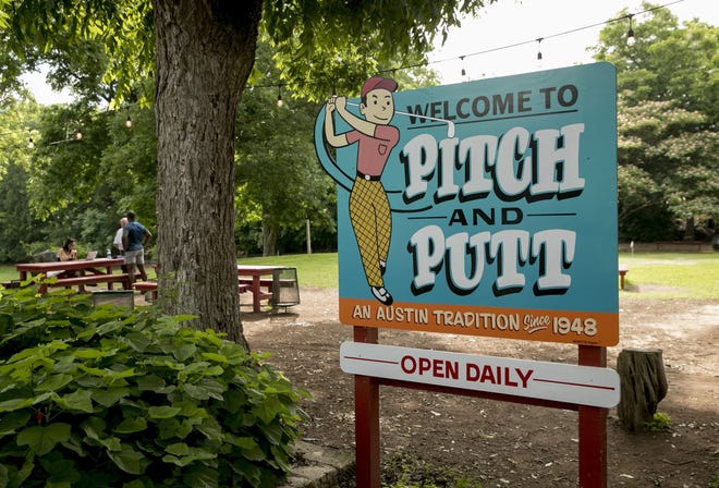 Butler Park Pitch & Putt on Monday June 3, 2019. Lee Kinser, operator of the nine-hole golf course, could lose her contract to operate it because she failed to sign a required form. [JAY JANNER/AMERICAN-STATESMAN]