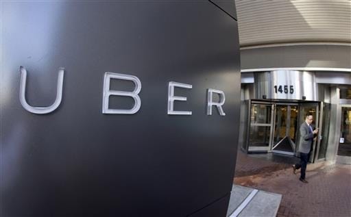 Jupiter is partnering with Uber to pay for free rides in the town from the evening of July 3 through the early morning hours of July 6. (AP Photo/Eric Risberg, File)