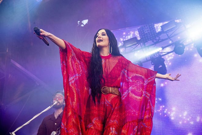 Kacey Musgraves performs at the Bonnaroo Music and Arts Festival on Saturday, June 15, 2019, in Manchester, Tenn. (Photo by Amy Harris/Invision/AP)