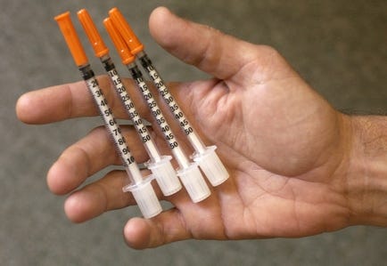 The needle-exchange bill (SB 366) is aimed at preventing the spread of diseases such as HIV by intravenous drug users and builds off a Miami-Dade County pilot program that lawmakers authorized in 2016. [Gatehouse File]