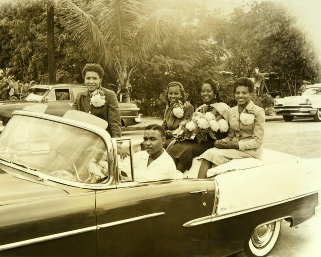 Roosevelt High School Homecoming Parade in West Palm Beach in the 1950s. [FILE PHOTO / palmbeachpost.com]