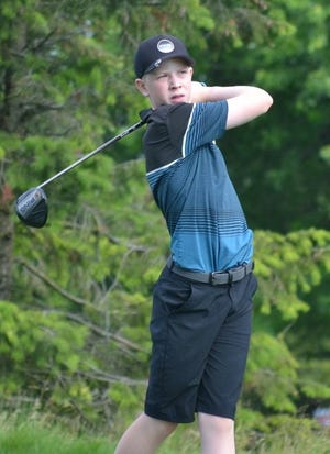 Weston Walker of Peoria tied for 16th in this week's Illinois State Junior Amateur Championship at Makray Memorial Golf Club in Barrington. [SUPPLIED PHOTO]