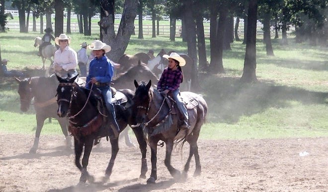 Colorado-based Hodge Productions will begin filming the new season of the nationally televised series “Little Britches Rodeo” Tuesday in Guthrie. [Photo provided]