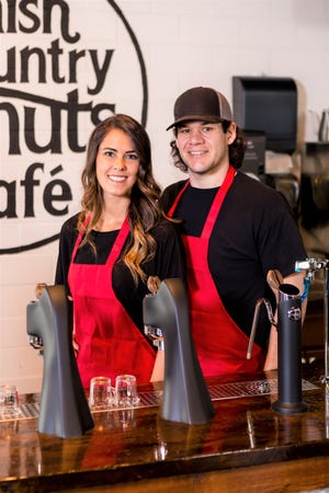 SUBMITTED PHOTO 



Kristina and Aaron Yoder are the owners of the Amish Country Donuts and Cafe' in Sugarcreek.