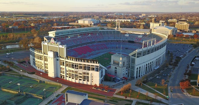 Ohio Stadium at the Ohio State University campus. (Columbus Dispatch photo by Doral Chenoweth III)