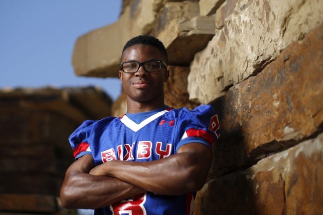 Bixby’s Brennan Presley is No. 18 on The Oklahoman’s Super 30 rankings of the state’s top college recruits for the 2020 class. [Bryan Terry/The Oklahoman]
