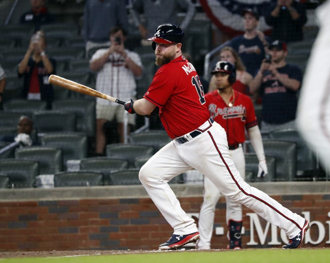Atlanta's Brian McCann and the Braves host Miami Sunday in a game set to be broadcast by FSSO at 1:20 p.m.

[John Bazemore/Associated Press]