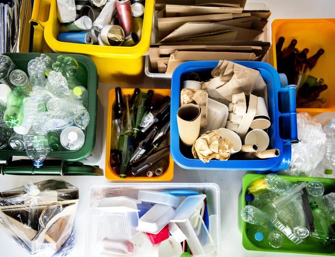 Options for recycling have grown to include more than aluminum cans, glass bottles and cardboard. Contact lenses, human hair and Christmas lights are among some of the more unusual recyclables. [SHUTTERSTOCK.COM]