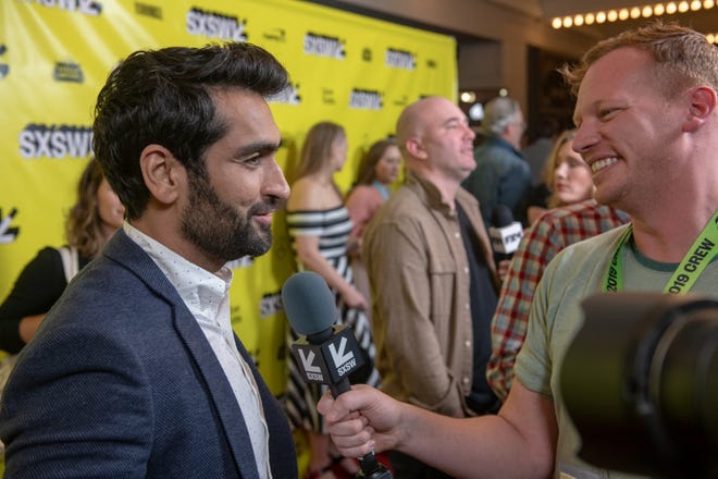 Kumail Nanjiani attends the work-in-progress screening of "Stuber" during South by Southwest on March 13 at the Paramount Theatre . [Kyser Lough for Austin360]