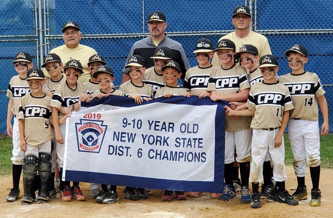 Pictured is the District 6 champions in the 9-10 division, Corning-Painted Post. [PHOTO PROVIDED BY WETM-TV]