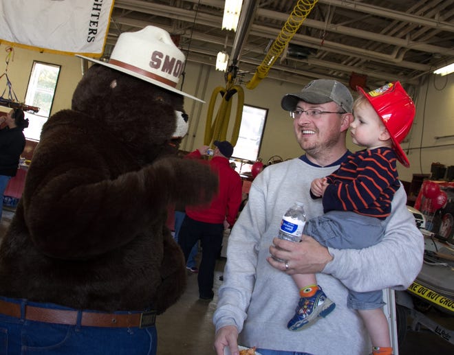 Smokey Bear will be visiting the Hampton Falls Fire Safety Complex at 3:30 p.m. on July 9.