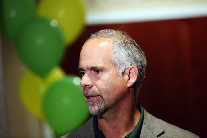 Former Congressman Tim Huelskamp has left his position in charge of the Chicago-based Heartland Institute, a conservative think tank. [2016 file photo/ HutchNews]