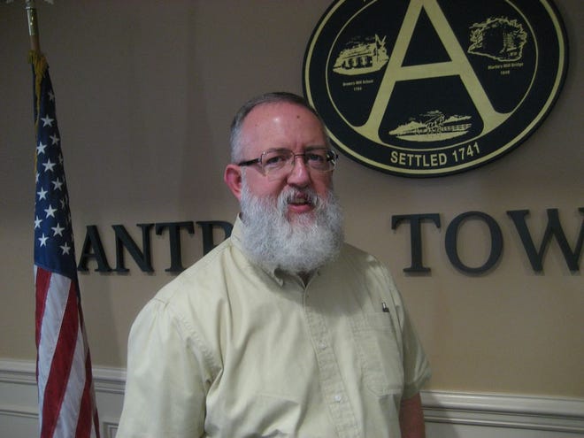 Brad Graham, Antrim Township administrator, is one the men participating in the 'Year Beard' challenge for The Tide global radio ministry. SHAWN HARDY/ECHO PILOT