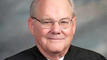 Kansas Supreme Court Justice Lee Johnson said Wednesday he plans to retire in September. He has served on the Supreme Court since appointed in 2007 by then-Gov. Kathleen Sebelius. His replacement will be chosen by Gov. Laura Kelly through a merit-based process. [Submitted]
