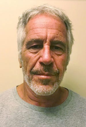 Jeffrey Epstein, the wealthy financier facing sex trafficking charges, is shown in a March 2017 image provided by the New York State Sex Offender Registry. [AP Photo]
