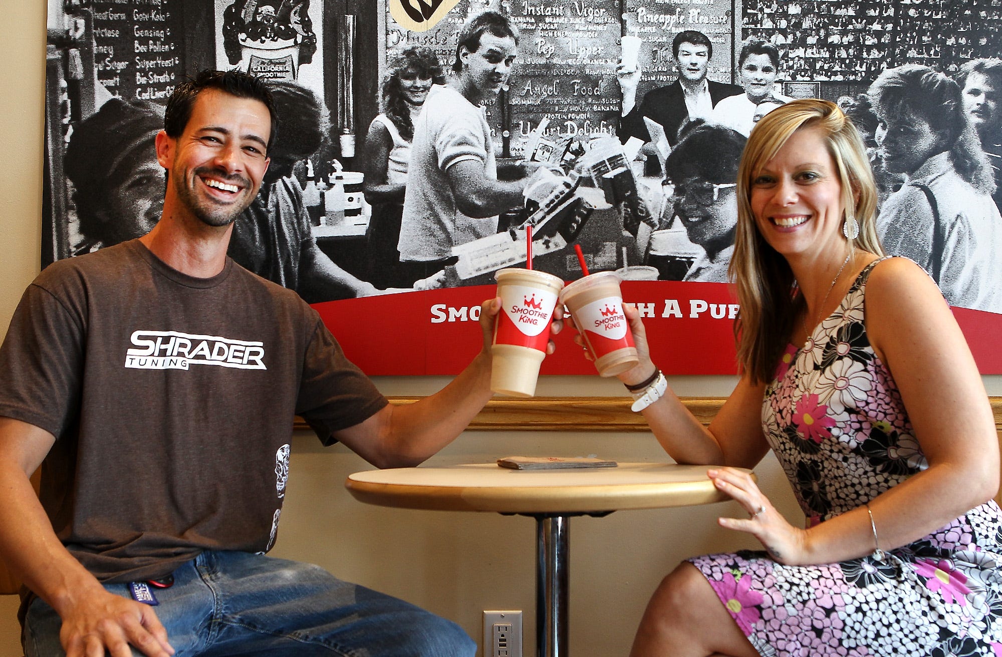 Smoothie King couple's sweet spot