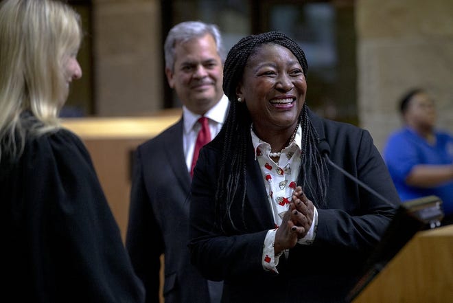 Council Member Natasha Harper-Madison took office in January. She said she was unaware of city restrictions on the timing of collecting campaign contributions. [NICK WAGNER/AMERICAN-STATESMAN]