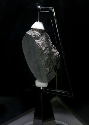 Moon rock at the Cosmosphere