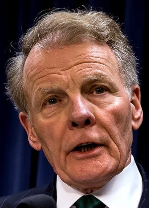 House Speaker Michael Madigan, D-Chicago, speaks at a press conference at the Illinois State Capitol, Wednesday, July 15, 2015, in Springfield, Ill. (Justin L. Fowler/The State Journal-Register file photo)