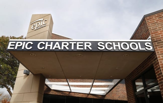 Epic Charter Schools exterior, in northwest Oklahoma City.  for Top Workplaces 
 Photo by Jim Beckel, The Oklahoman