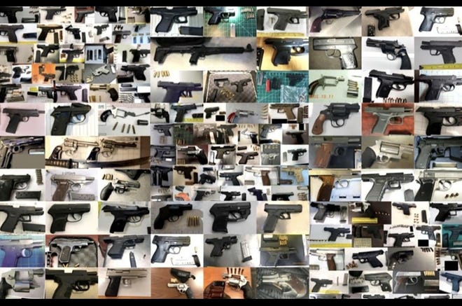 In 2018, the federal Transportation SEcurity Agency discovered nearly 4,300 guns on passengers at airport checkpoints.