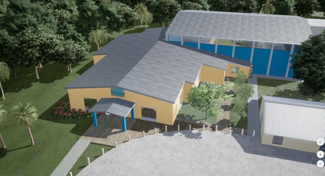 Rendering of the new Louis and Gloria Flanzer Boys & Girls Club in Aradia. [Courtesy of Boys & Girls Clubs of Sarasota County]