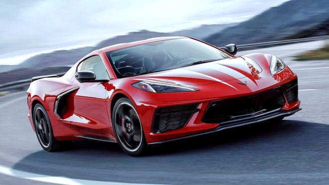 The 2020 Corvette mid-engine C8 arrived to rave reviews July 18 at a special “Corvette Reveal” gala introduction in Tustin, California. [Chevrolet Corvette Division]