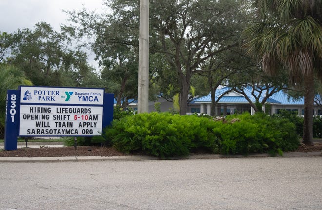 Steve Bourne announced Tuesday the two Sarasota YMCA fitness branches will be closing on Sept. 13 after large losses in revenue over several years. Multiple factors contributed to the losses, including competition with commercial gyms and a steady drop in memberships. [Herald-Tribune staff photo / Jonah Hinebaugh]