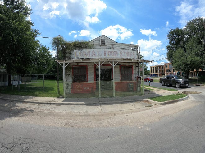 Against the owner's wishes, the city of Austin is considering historic landmark status for a grocery store built in the 1920s at 220 Comal St. [Ken Herman/American-Statesman]