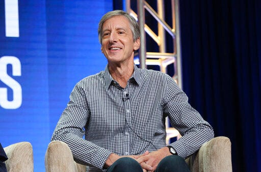 Andy Borowitz speaks in PBS's "Retro Report" panel at the Television Critics Association Summer Press Tour on Tuesday, July 30, 2019, in Beverly Hills, Calif. (Photo by Willy Sanjuan/Invision/AP)