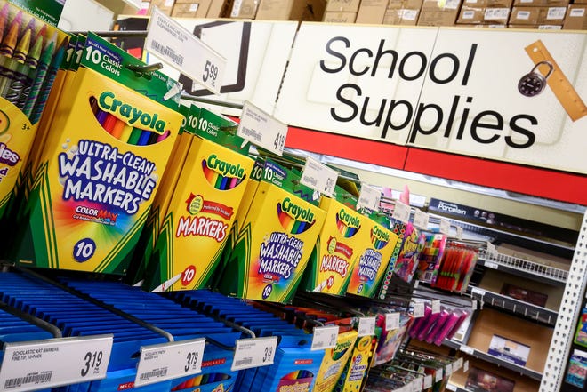 Florida's popular back-to-school sales tax holiday will return Friday to Tuesday. [Richard Graulich/palmbeachpost.com]