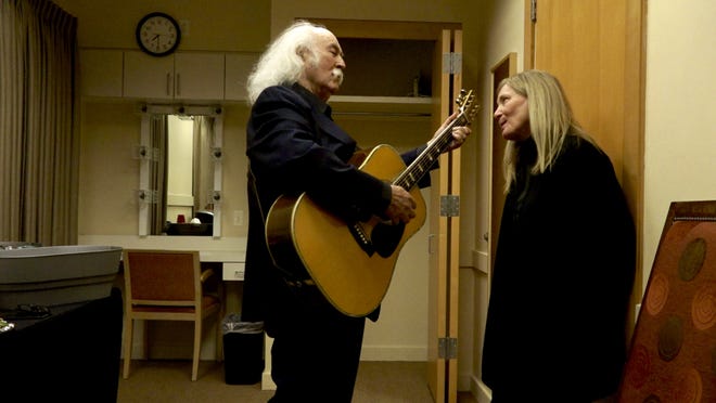 David Crosby sings a love song to his wife Jan. [Sony Pictures Classics]