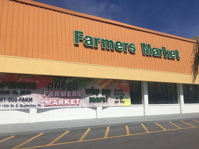 The Oneco Farmers Market is scheduled to open Aug. 18 at 5108 15th St. E. in Bradenton. [HERALD-TRIBUNE STAFF PHOTO / LAURA FINALDI]