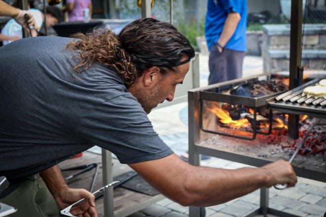 Nick Carrera, owner of Urban Asado, began hosting the chefs collaborative events at his showroom as a way to bring together the culinary community and the rest of St. Augustine.

[ANDREA RAMIREZ/AUGGIES FOF FOOD REVIEWS]