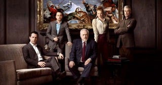 The Roys return for more business and backstabbing in season two of “Succession.” [HBO]